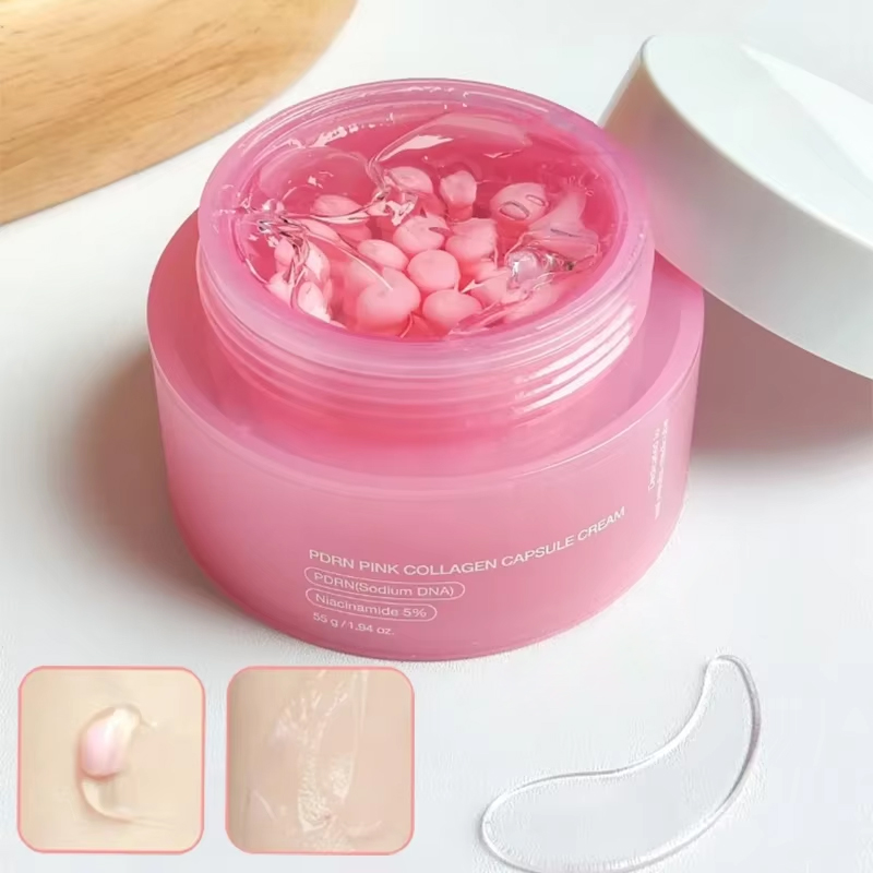 Luxury Skincare Brands - Korean PDRN Pink Collagen Capsule Cream