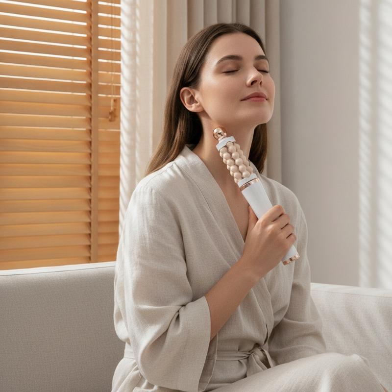 3D Facial Roller Massager Rota - Luxury Skincare Tools 评论和价格