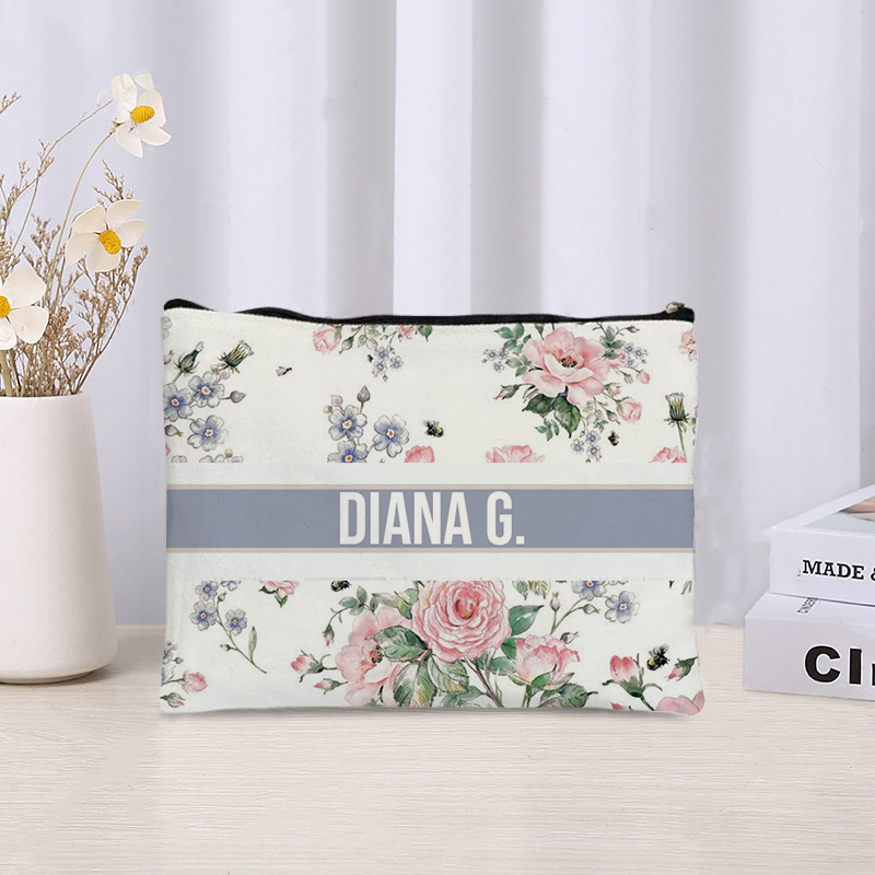 Custom Makeup Bag Trendy Canva - Luxury Skincare And Makeup Brands 评论和价格